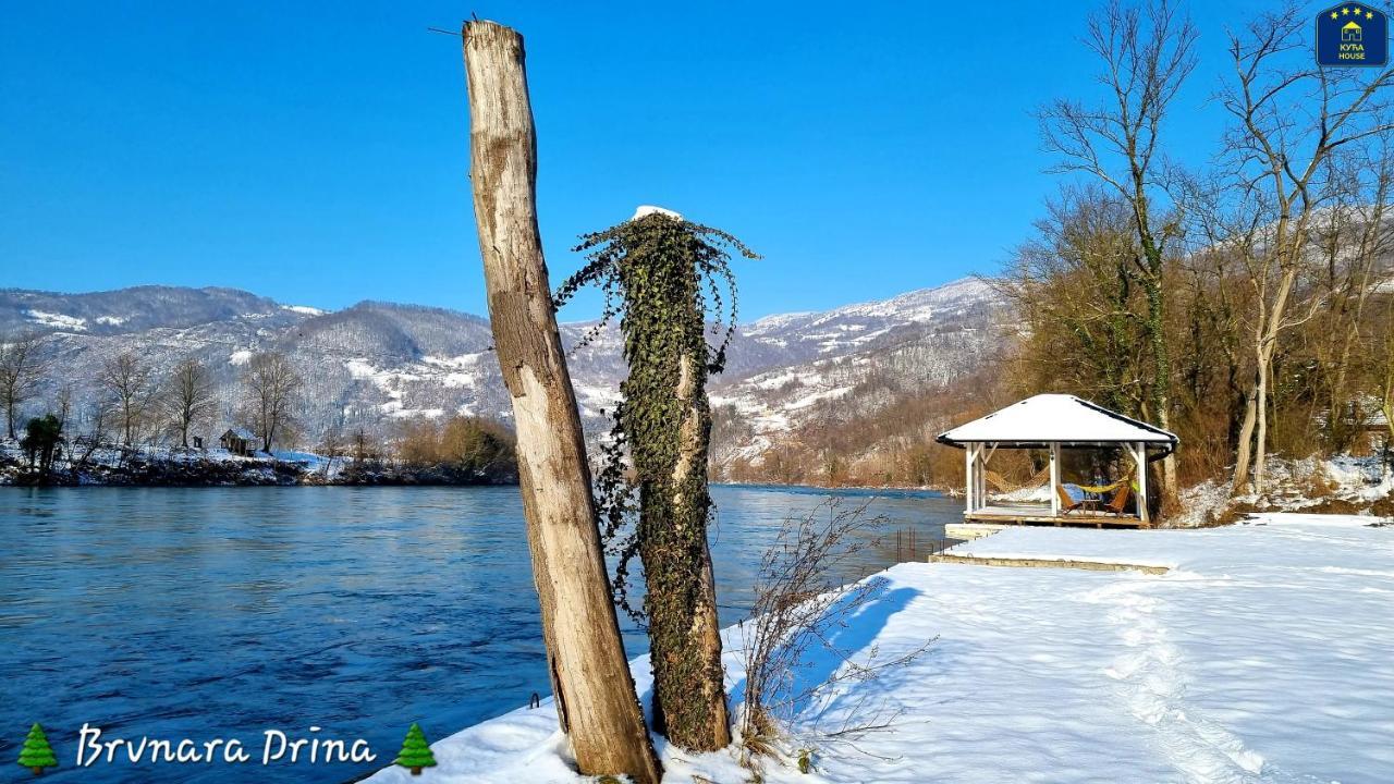 Brvnara Drina Wooden House Drina Case de vacanță